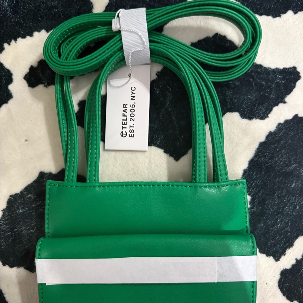 Telfar Green Mini Shopping Bag - Picture 7 of 7